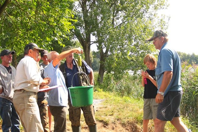 Trudna walka o duże ryby - zdjęcia