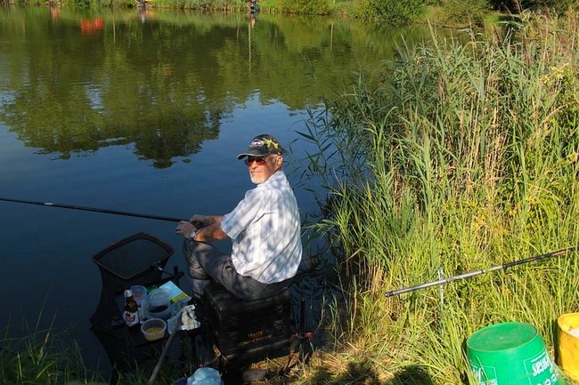 Trudna walka o duże ryby - zdjęcia