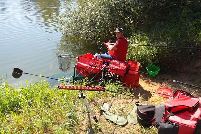 Trudna walka o duże ryby - zdjęcia