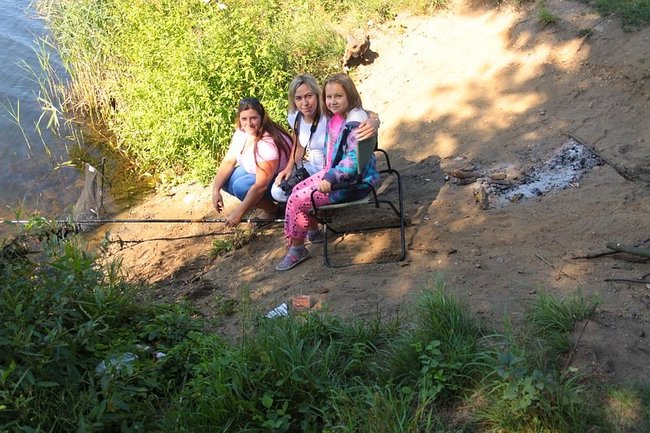 Trudna walka o duże ryby - zdjęcia