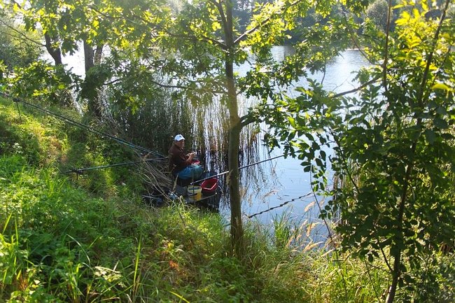 Trudna walka o duże ryby - zdjęcia