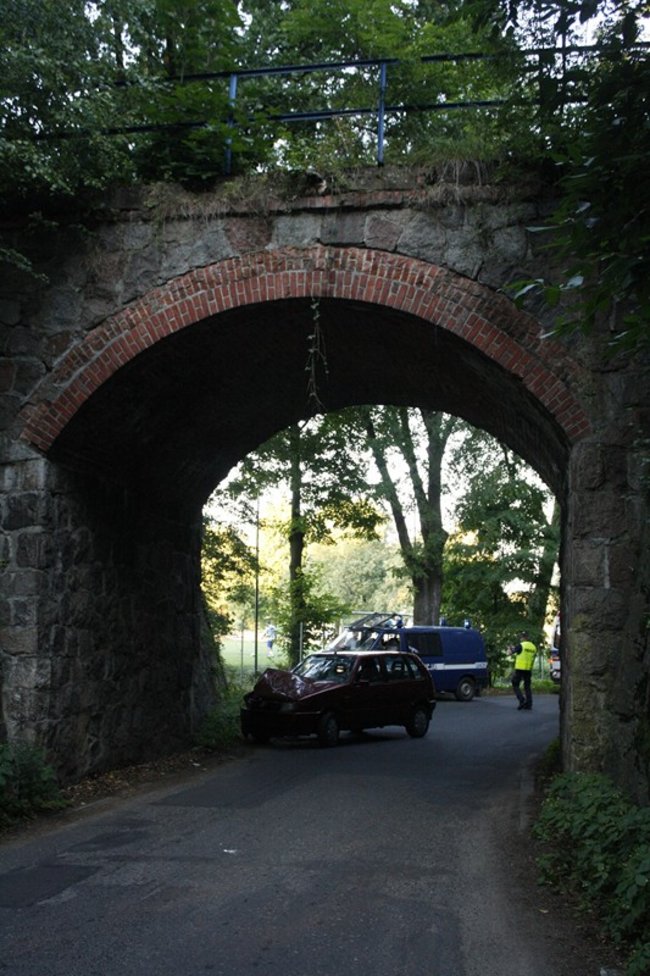 Po pijanemu w wiadukt - zdjęcia