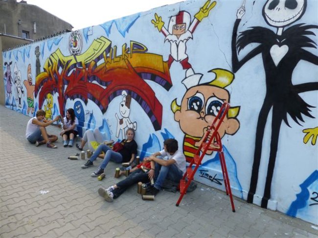 Kolorowo w centrum miasta - zdjęcia