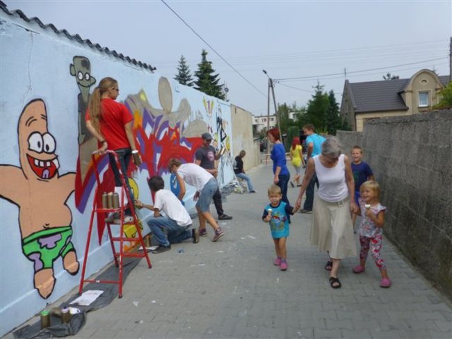 Kolorowo w centrum miasta - zdjęcia