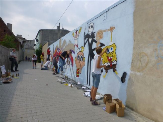 Kolorowo w centrum miasta - zdjęcia