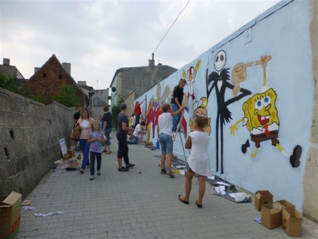 Kolorowo w centrum miasta - zdjęcia