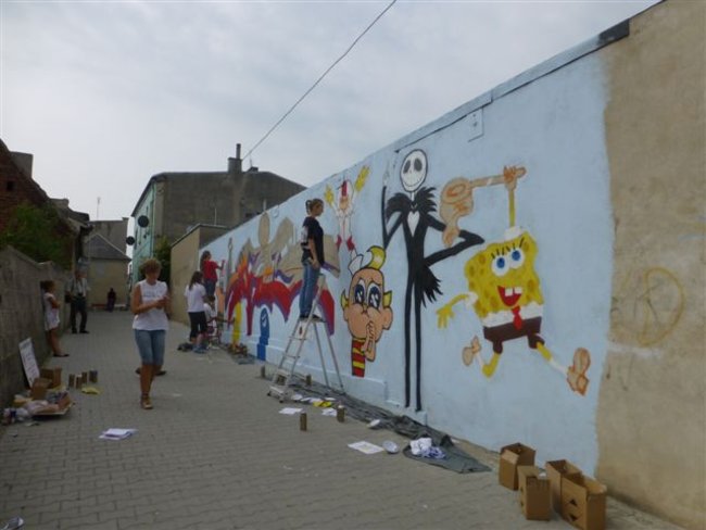 Kolorowo w centrum miasta - zdjęcia