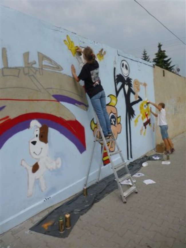 Kolorowo w centrum miasta - zdjęcia