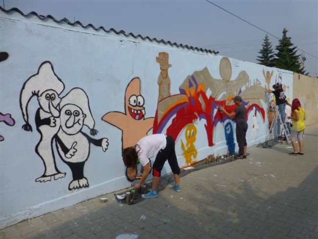 Kolorowo w centrum miasta - zdjęcia