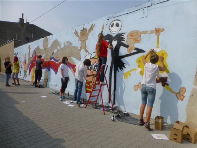 Kolorowo w centrum miasta - zdjęcia