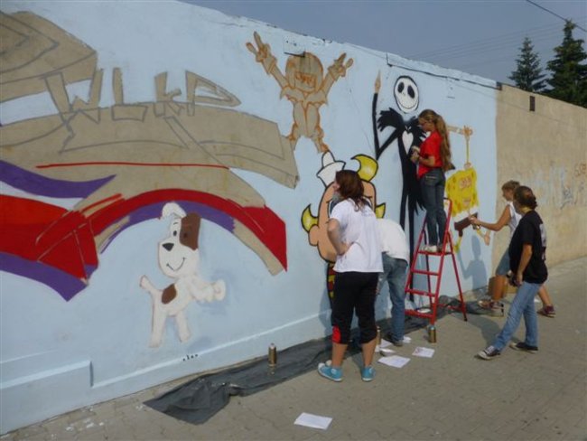 Kolorowo w centrum miasta - zdjęcia