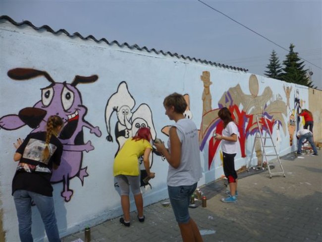 Kolorowo w centrum miasta - zdjęcia