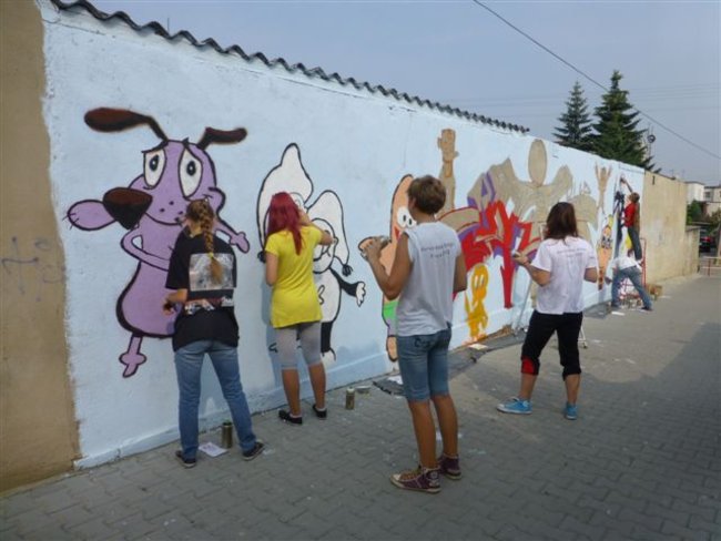 Kolorowo w centrum miasta - zdjęcia