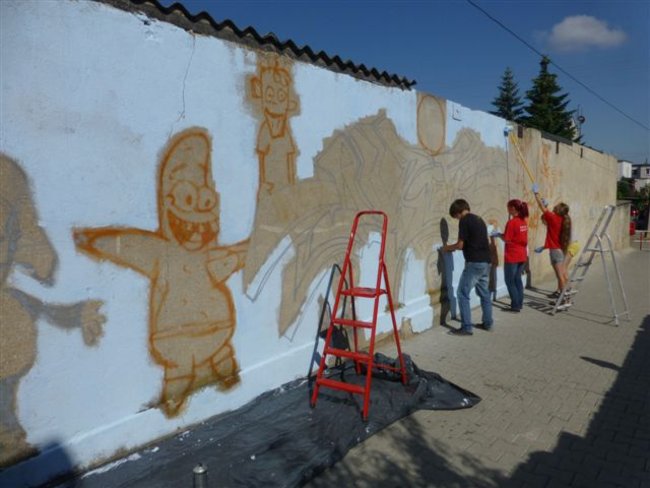 Kolorowo w centrum miasta - zdjęcia