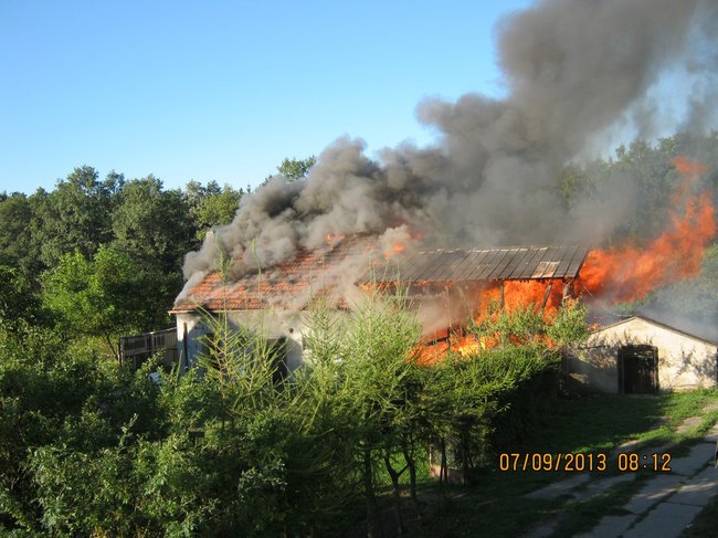 Nie było łatwo - nowe zdjęcia pożaru