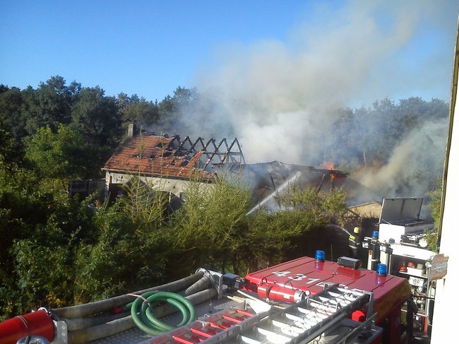 Nie było łatwo - nowe zdjęcia pożaru