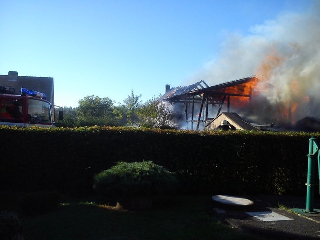 Nie było łatwo - nowe zdjęcia pożaru