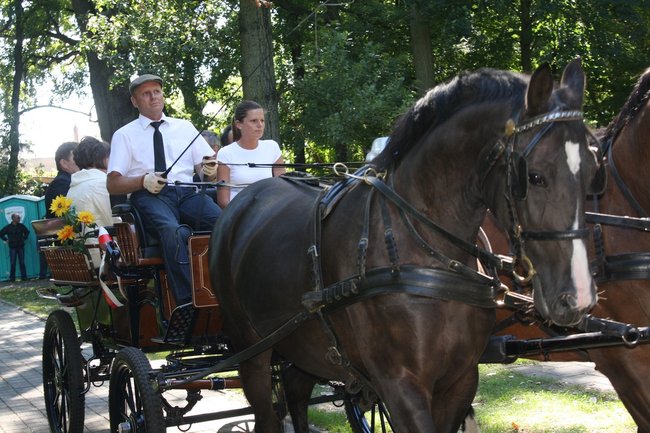 Dożynki z chlebem i białą kiełbasą - zdjęcia