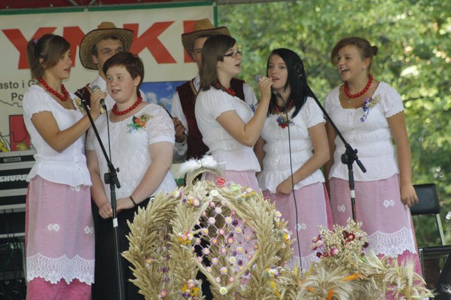 Dożynki z chlebem i białą kiełbasą - zdjęcia