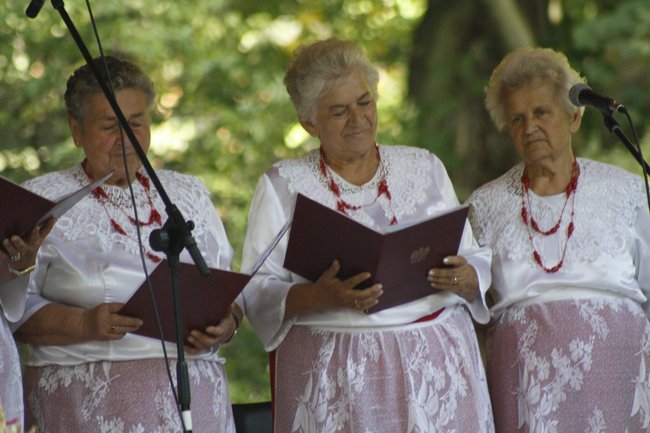 Dożynki z chlebem i białą kiełbasą - zdjęcia