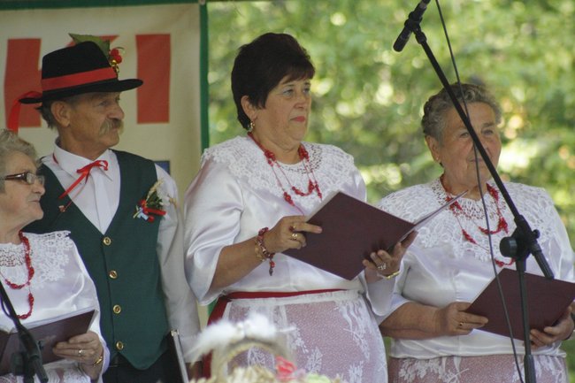 Dożynki z chlebem i białą kiełbasą - zdjęcia