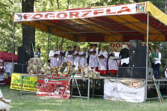 Dożynki z chlebem i białą kiełbasą - zdjęcia