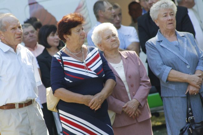 Dożynki z chlebem i białą kiełbasą - zdjęcia