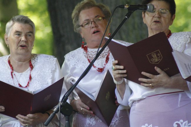 Dożynki z chlebem i białą kiełbasą - zdjęcia