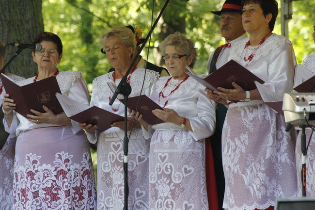 Dożynki z chlebem i białą kiełbasą - zdjęcia