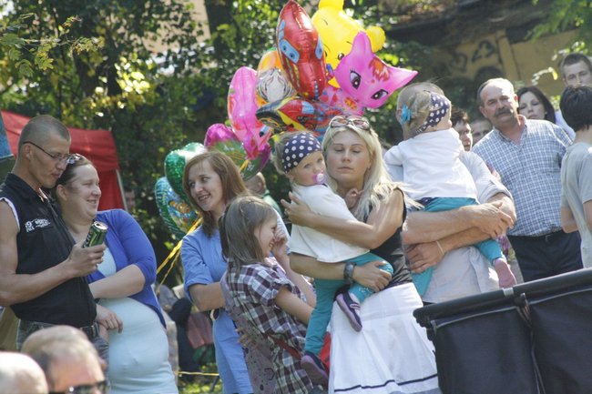 Dożynki z chlebem i białą kiełbasą - zdjęcia
