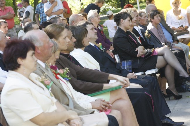 Dożynki z chlebem i białą kiełbasą - zdjęcia