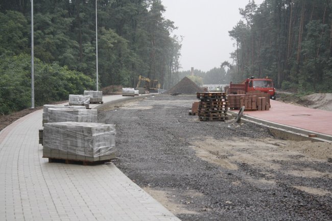 Łącznik ma być oddany w terminie - zdjęcia