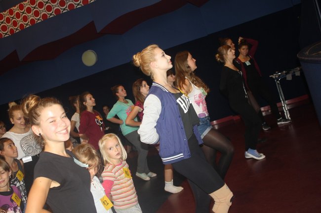 Casting mażoretek - zdjęcia