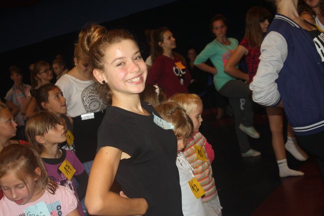 Casting mażoretek - zdjęcia