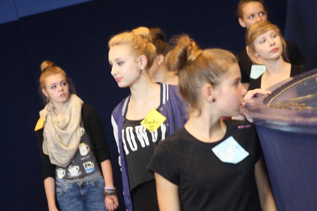 Casting mażoretek - zdjęcia