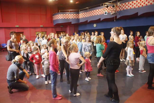 Casting mażoretek - zdjęcia