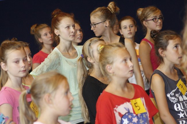 Casting mażoretek - zdjęcia