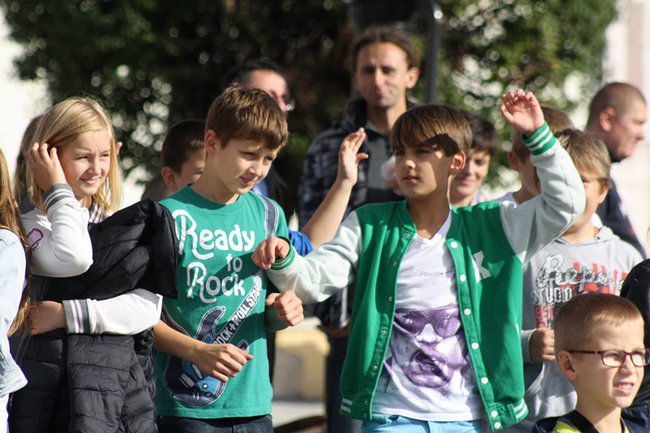 Cieszą się z nadejścia jesieni - zdjęcia