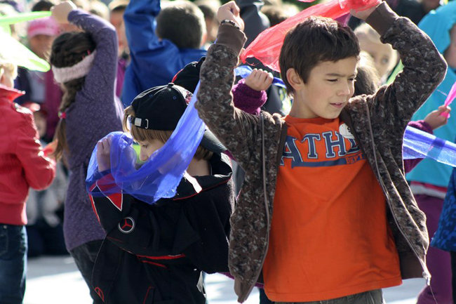 Cieszą się z nadejścia jesieni - zdjęcia