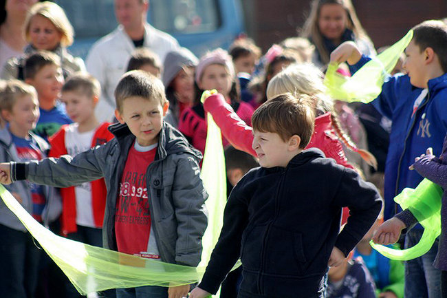 Cieszą się z nadejścia jesieni - zdjęcia