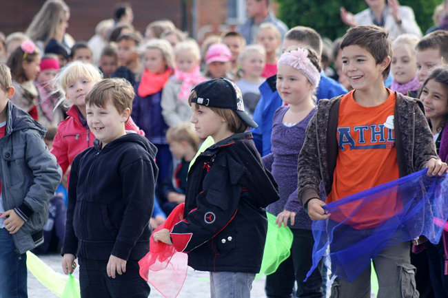 Cieszą się z nadejścia jesieni - zdjęcia