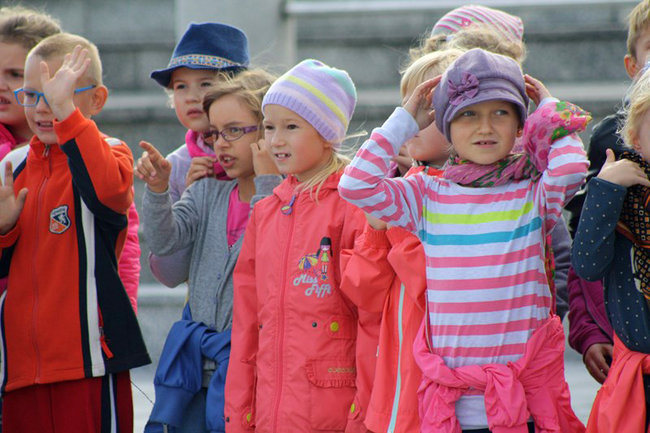 Cieszą się z nadejścia jesieni - zdjęcia