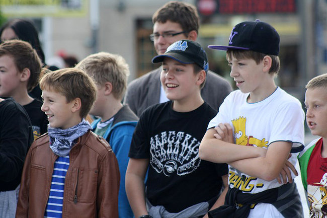 Cieszą się z nadejścia jesieni - zdjęcia