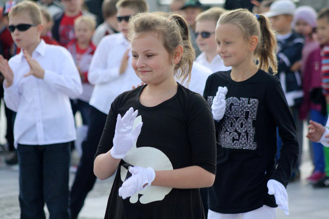 Cieszą się z nadejścia jesieni - zdjęcia