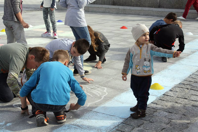 Cieszą się z nadejścia jesieni - zdjęcia