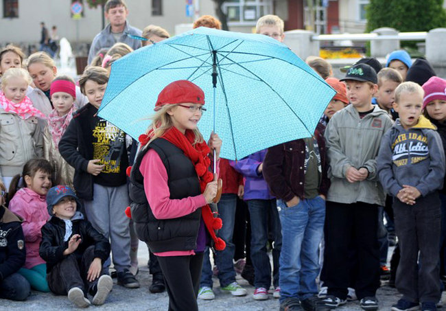Cieszą się z nadejścia jesieni - zdjęcia