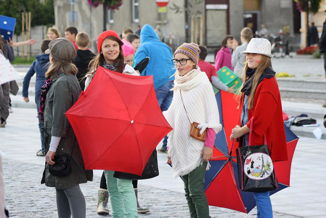 Cieszą się z nadejścia jesieni - zdjęcia