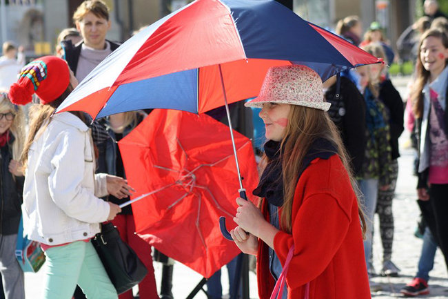 Cieszą się z nadejścia jesieni - zdjęcia
