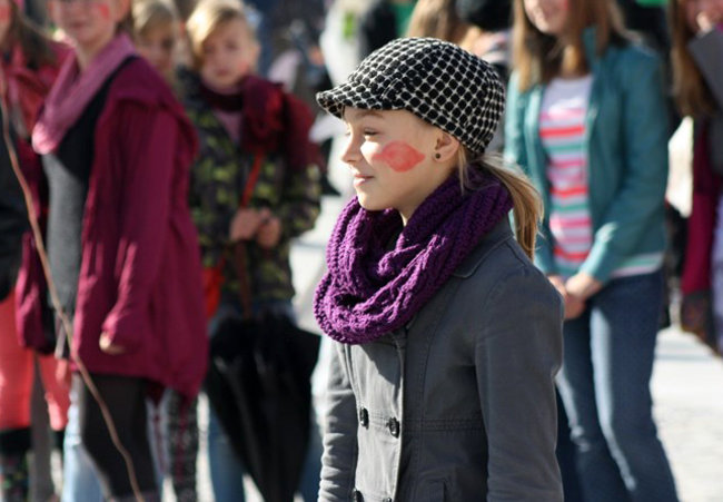 Cieszą się z nadejścia jesieni - zdjęcia