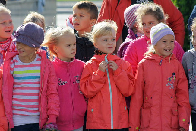 Cieszą się z nadejścia jesieni - zdjęcia